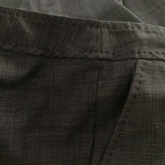 Talbots New With Tags Signature Wool Viscose Spandex Career Pants Gray Size 8 - Picture 7 of 12